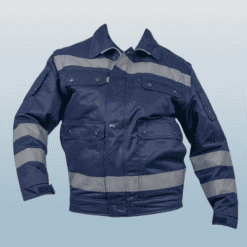 Pilotjack Hulpverlener met striping kleur blauw - M