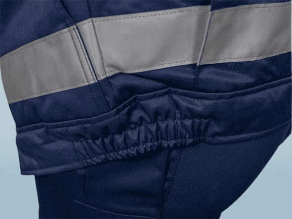 Pilotjack Hulpverlener met striping kleur blauw - Afbeelding 5