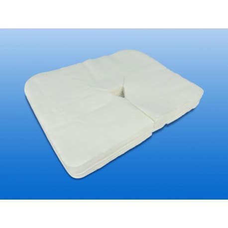 Gezichtdoekjes met spleet voor behandeltafel 30x40cm - Afbeelding 2