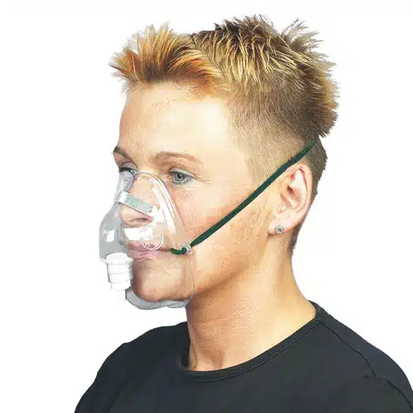 Zuurstofmasker zonder verbindingsslang in 2 uitvoeringen