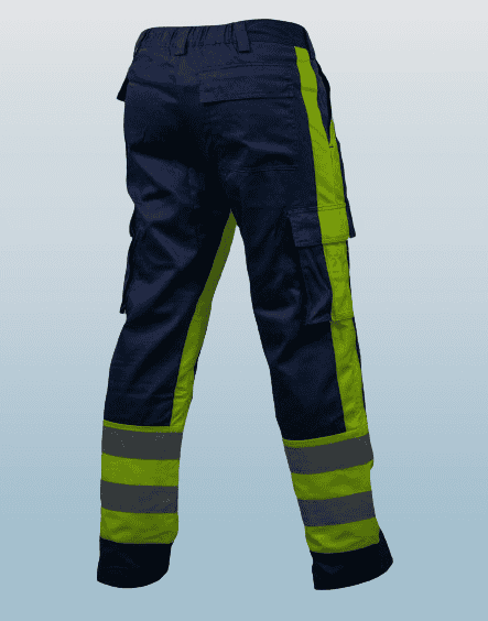 Werkbroek gecertificeerde broek model GEBL - Afbeelding 2