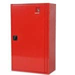 BHV kast leeg kleur rood afm.112x68,6x32cm met ventilatie
