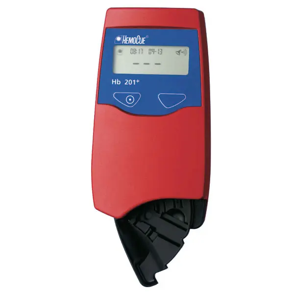 HemoCue Hb 201+ hemoglobinemeter met 220V netvoeding
