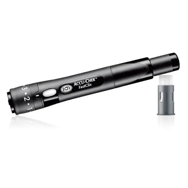 Accu-Chek Fastclix - Set met prikpen en 12 lancetten