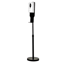 Dispenser met sensor, contactloos en telescopische standaard