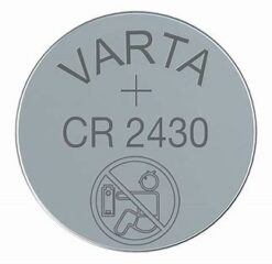 Varta CR2430 Lithium MnS batt 3V 300mAh 6430