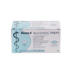 Alcoholdoekjes - Preps 70% Afm. 65 x 30 mm. Ds 100 stuks