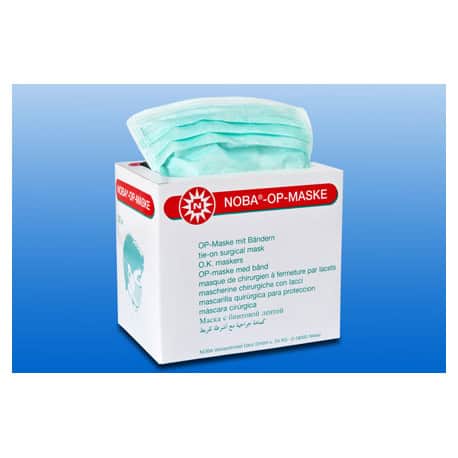 Mondmasker OK Noba met bandjes voor brildragers - Afbeelding 3