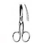 Nagelschaar Baby afmeting 10cm gebogen Poli kwaliteit  - RVS